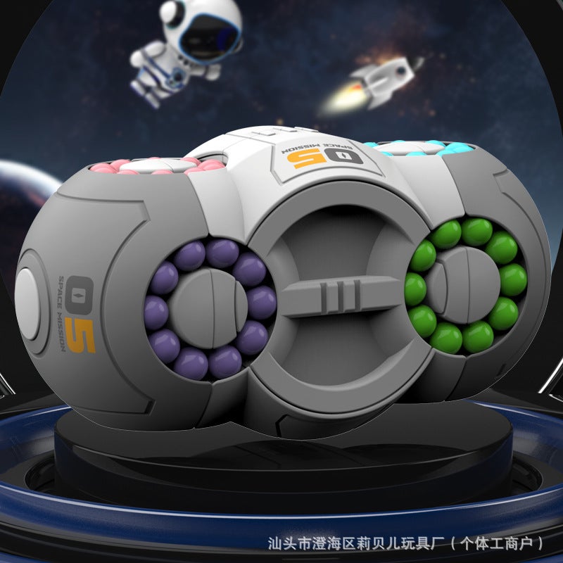 Eight-Sided Space-Changing Rubik'S Cube Toy Boring Decompression Rotating Decompression Magic Bean Kidsren'S Brain Puzzle Thinking Toy - Image 1